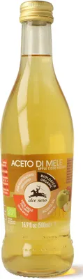 OCET JABŁKOWY 5 % FILTROWANY BIO 500 ml - ALCE NERO
