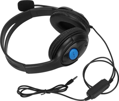Image de Casque de jeu Zunate, casque de jeu stéréo 3,5 mm avec microphone antibruit, oreillettes souples rétractables, casque supra-auriculaire pour PC portable PSP Phone Tablet