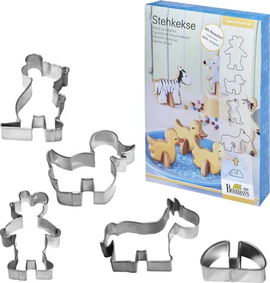 Produktbild von Stehkekse Ausstecher Set | Tiere