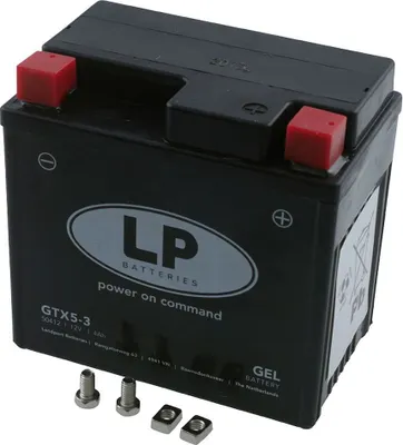 Produktbild von Rollerbatterie GEL 12V 4Ah LANDPORT LTX5-3, YTX4L-BS, YB4L-B, YT4A-3, YTX5L-BS