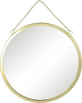 Produktbild von Wandspiegel Scandi gold Ø 29 cm