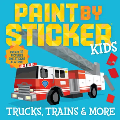 Obrázok produktu pre Paint by Sticker Kids: Trucks, Trains & More