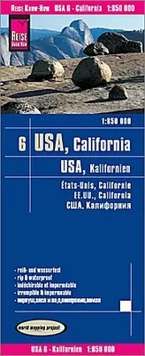 Obrázek produktu pro Reise Know-How Mapa USA 6, Kalifornie (1:850 000)