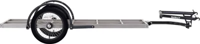 Produktbild von Surly Bill Trailer Fahrradanhänger, lang, silver/black