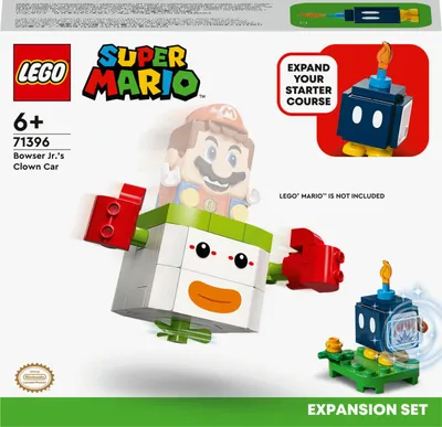 Image de LEGO Super Mario L'extension voiture de clown de Bowser Jr. 71396