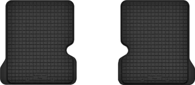 Immagine prodotto di Tappetini posteriori in gomma (2 pezzi), universali per: Fiat Panda II berlina (2002-2010)