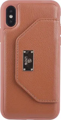 Immagine prodotto di Custodia con cover posteriore per Apple iPhone X - Apple iPhone Xs - Marrone