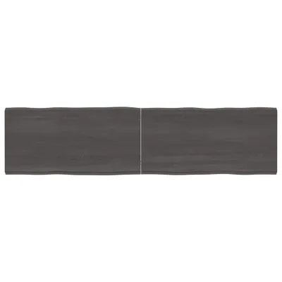 Produktbild von Tischaccessoires, Tischplatte, 160x40x(2-4) cm Massivholz Behandelt Baumkante - Tischplatten CC22175