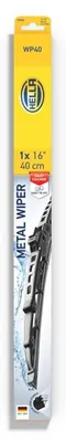Produktbild von Hella 9XW, Scheibenwischerblatt, Schwarz, Gummi, 400 mm, Karton mit Aufhänger, 1 Stück(e)
