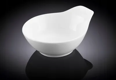 Zdjęcie produktu dla Wilmax miska 190 ml z porcelany, 12,5 cm, organiczny kształt WL-992364/A