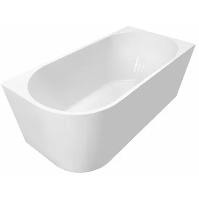 Produktbild von Aqualine TIBERA R Stehende Eckbadewanne 170x80cm, weiß