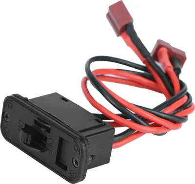 Produktbild von RC -Flugzeugschalter, Modell mit vergoldeten Stecker Clips Power Switch High -Strom für den Haushalt von Benzinmotor