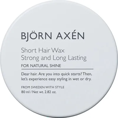 Obrázek produktu pro Björn Axén Vosk na Vlasy - Silná Fixace, 80ml