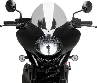 Image de Ecran transparent semi-fumé PUIG pour Honda rebel