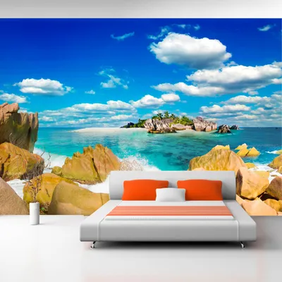 Produktbild von Basera Selbstklebende Fototapete Meeresmotiv c-A-0028-a-a, mit UV-Schutz, 343x245 cm