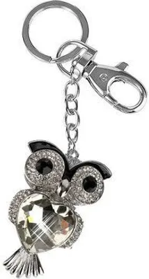 Produktbild von Schlüssel-oder Taschenanhänger Eule mit Strass