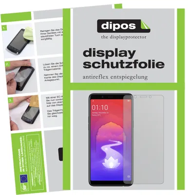 Produktbild von 6x Schutzfolie für Oppo Realme 1 matt Displayschutzfolie Folie Display Schutz