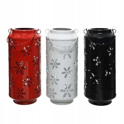 Imagen del producto de Linterna decorativa navideña, farol de 15 cm
