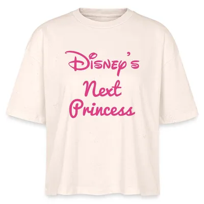Produktbild von Disney Prinzessinen Disneys Next Princess Boxy Shirt Damen, XXL, Natur
