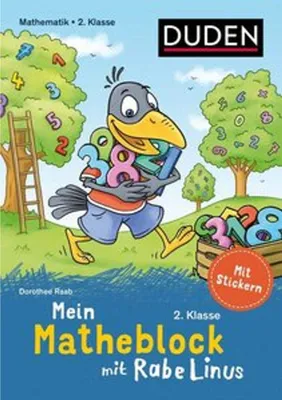 Produktbild von Mein Matheblock mit Rabe Linus - 2. Klasse