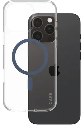 Produktbild von PanzerGlass CARE Flagship Colors iPhone 16 Pro Max blau