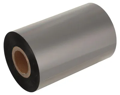Produktbild von Schwarzer Thermotransferband-Etikettendruck, antistatischer Wachs-Barcode für Industriedrucker