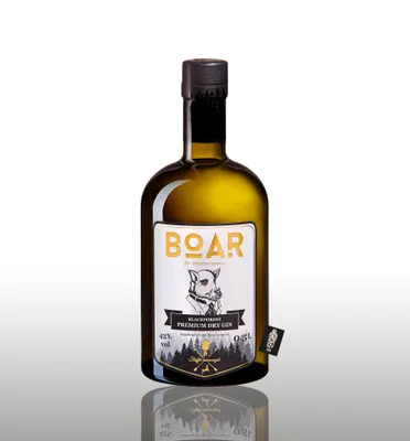 Produktbild von Boar Blackforest Premium Dry Gin 43% vol. 0,5L- [Enthält Sulfite]