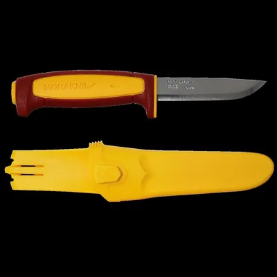 Produktbild von Morakniv Outdoor-Messer Basic 511 Limited Edition 2023 (C), gelb/rot