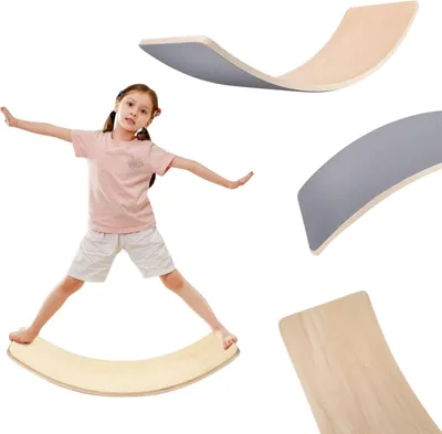 Zdjęcie produktu dla Balancierbrett Balance Board Lama - grau