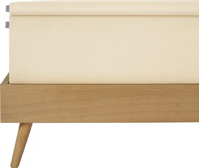 Produktbild von Schiesser Premium Topper Spannbettlaken Flexi | 95|5 Wohlfühlformel | aus nachhaltiger Produktion | für Matratzen 180x200cm bis 200x220cm | Topperhöhe bis 10cm | Creme