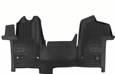 Image de Tapis de Sol de Voiture pour Renault Master III 2019-2024 FL TPE Durable Noir 1x