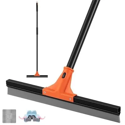 Zdjęcie produktu dla Ściągaczka podłogowa 43 cm gumowe ostrze uchwyt 154 do płytek