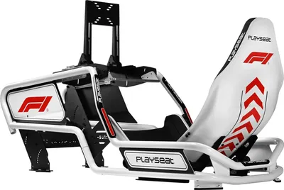 Immagine prodotto di Playseat Formula Intelligence - F1 Edition Sedia da gioco universale Seduta imbottita Nero, Bianco