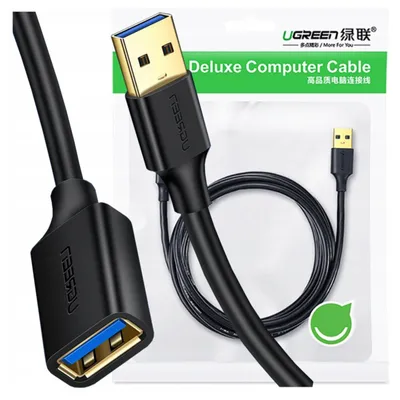Immagine prodotto di Cavo Ugreen Usb 3.0 10368B, maschio, 1M (nero)