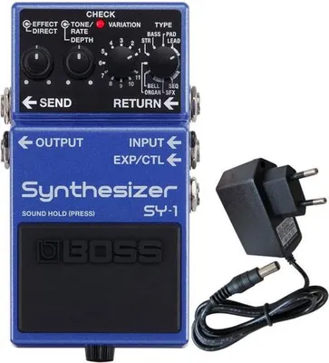 Zdjęcie produktu dla Jednostka efektów syntezatora Boss SY-1 z zasilaczem