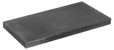 Grafitplatte rechteckig 300 x 150 x 20 mm, 1 Stück