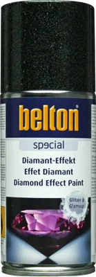 Produktbild von 73,27 € / 1 l belton Diamant-Effekt-Spray, silber - 150ml