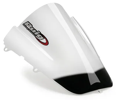Image de Pare-brise Puig Z-Racing, dimensions 335 x 295 mm, avec homologation européenne, pour Yamaha YZF-R1, YZF-R1M, YZF-R1 Race, modèles de 2020 à 2026