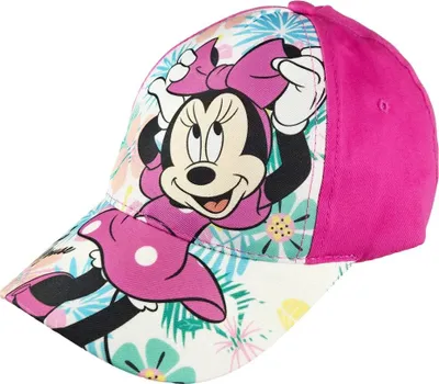 Produktbild von Disney Minnie Maus Kinder Mädchen Basecap Baseball Kappe Mütze – Bunt / 52