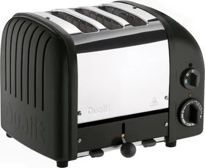 Produktbild von grille-pain 3 fentes de grillage sã‰lecteur aws - noir - nexedis - dualit