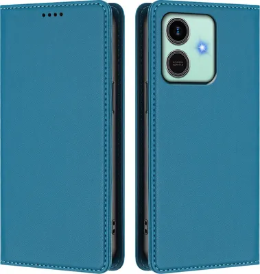 Image de Etui en cuir pour Honor Play10, étui magnétique en cuirPolyuréthaneavec support Lake blue