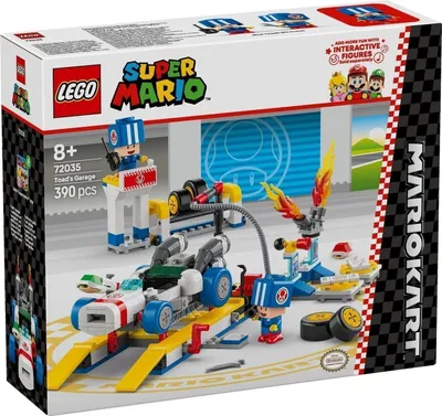 Produktbild von LEGO® Super Mario™ 72035 Mario Kart™ – Toads Werkstatt