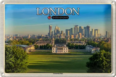 Produktbild von Blechschild Städte Greenwich Park England London 30x20cm