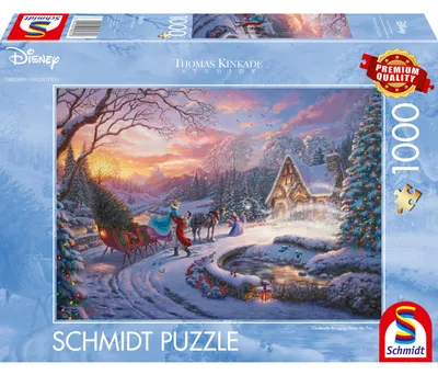 Produktbild von Schmidt® Spiele 58035 Disney Cinderella Christmas Puzzle, 1.000 Teile, 1000 Stück(e), 12 Jahr(e)