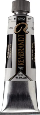 Produktbild von Rembrandt Ölfarbe Tube 150 ml Gemischtes Weiß (Safloröl) 103