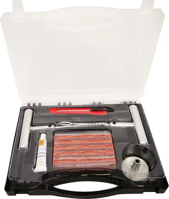 Produktbild von Autoband reparatie set 36-delig proppenset mit starken Metallgriffen für Auto, Scooter und Caravan-Reifen