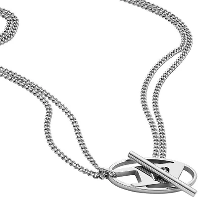 Immagine prodotto di Collane Catena multifilo Diesel Silver Collection - uomo