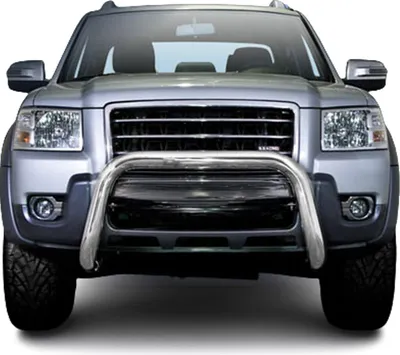Produktbild von Frontbügel Frontschutzbügel für Ford Ranger 2007-2012 mit ABE Silber Rammschutz