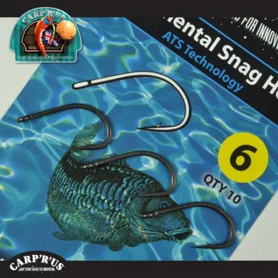 Image de Carp'R'Us Hooks Continental Snag Hook ATS 10pcs 4, 10pcs
