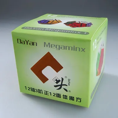 Obrázok produktu pre Dayan Megaminx 1 Biely 12-osový 3-ranový Dodekahedron Magická kocka